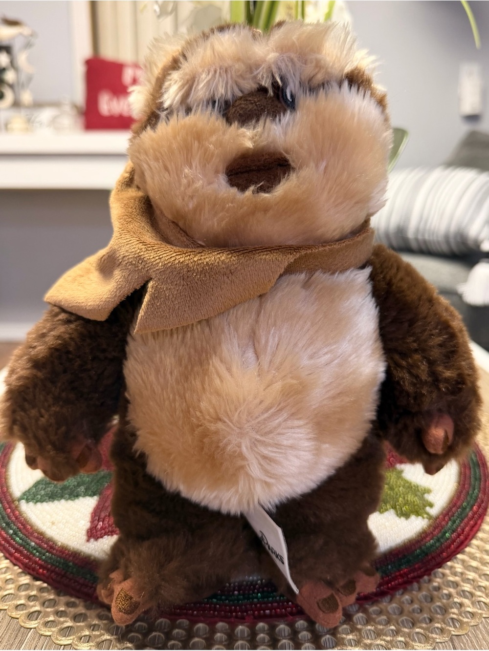 Star Wars Wicket Ewok 9” Plush Stuffed Animal Toy Authentic Disney Parks Tag
